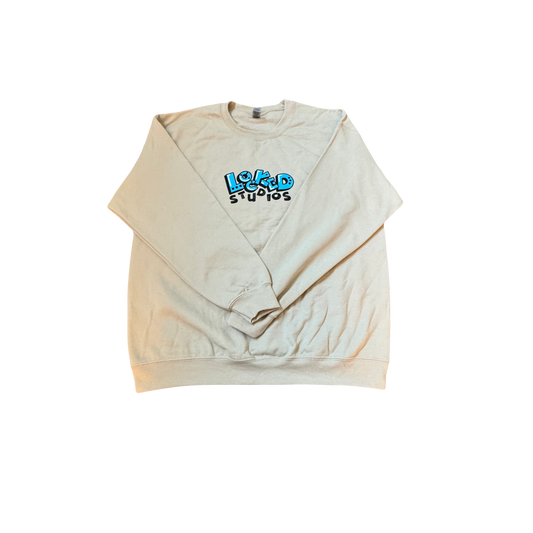 Robot Logo Crewneck - Sand